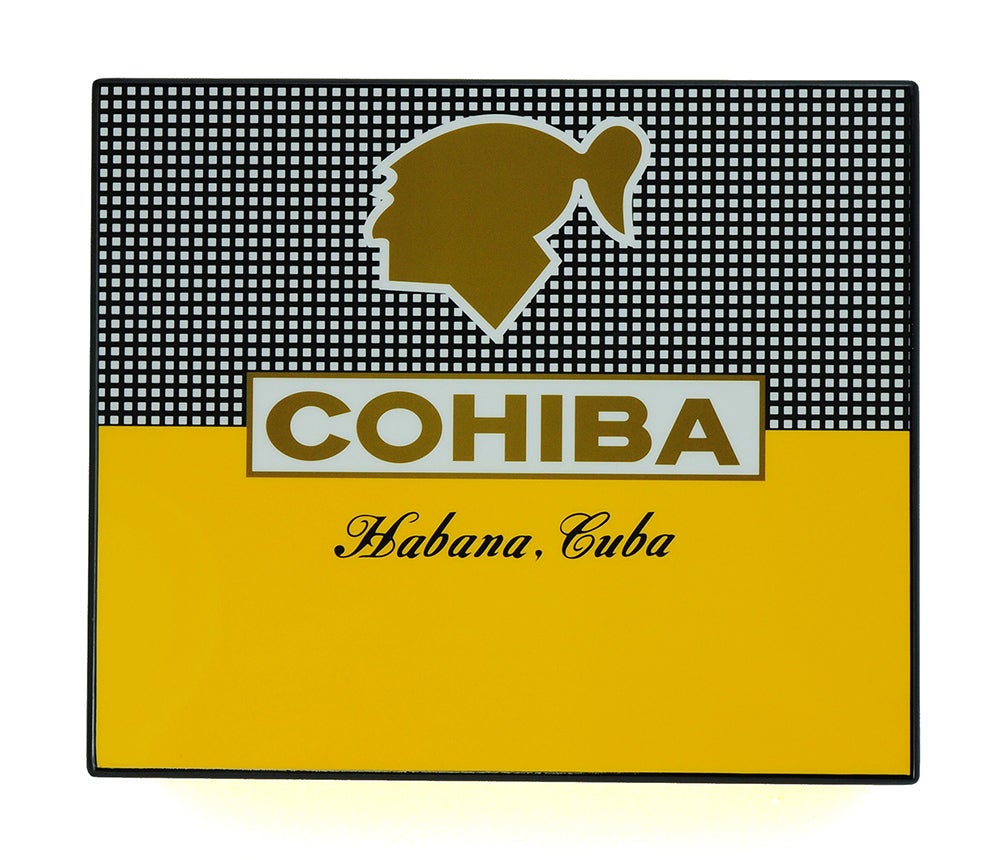 Hand Made Cohiba 25 Count Cigar Humidor Box Cabinet Humidifier Hygrometer 20